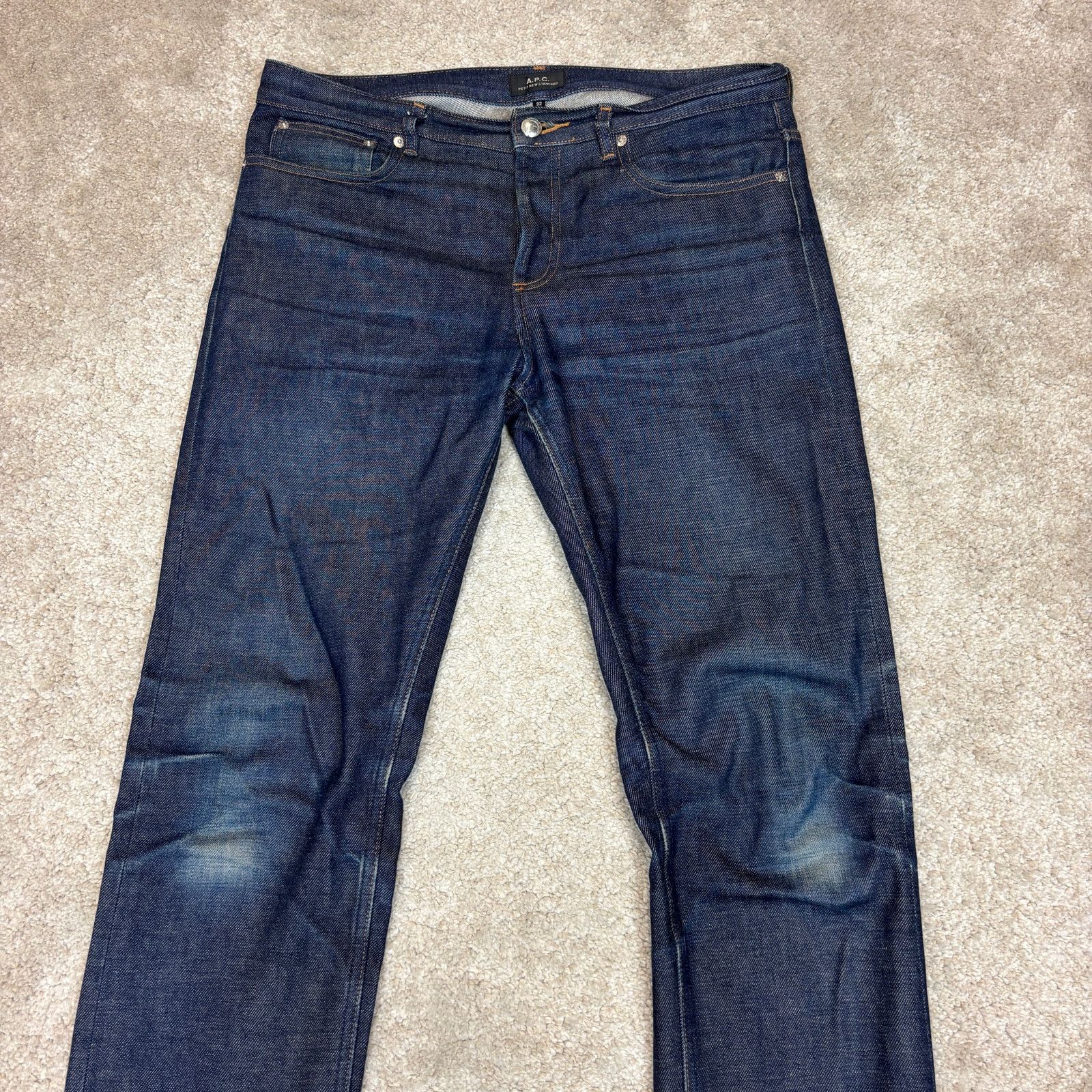 A.P.C. A.P.C. Petit New Standard Selvedge Denim Jeans Men's 32x30 Size US 32 / EU 48 - 2 Thumbnail