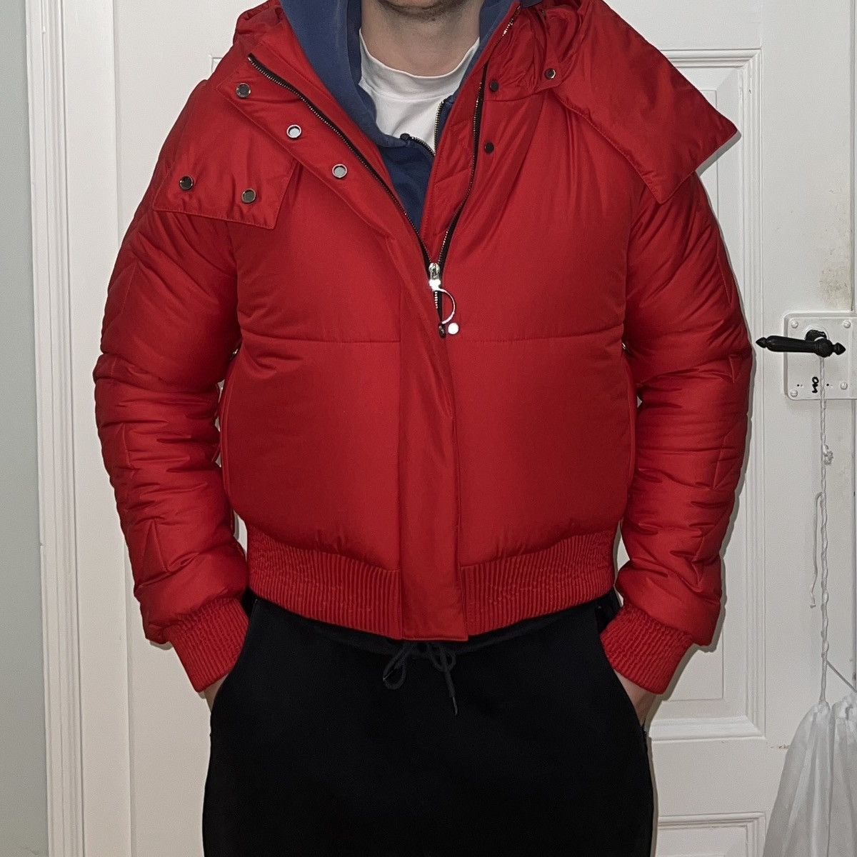 Off-White Off White Red Downjacket Size US S / EU 44-46 / 1 - 21 Thumbnail