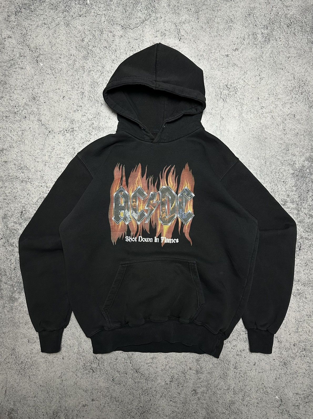 AC/DC Vintage AC/DC Shot Down In Flames Hoodie Size US M / EU 48-50 / 2 - 1 Thumbnail