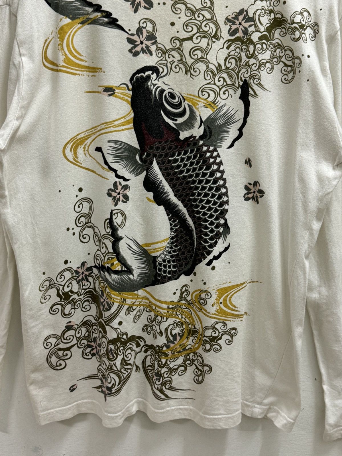 Japanese Brand VINTAGE JAPAN DESIGNER FISH SUKAJAN LONG SLEEVE Size US M / EU 48-50 / 2 - 10 Thumbnail