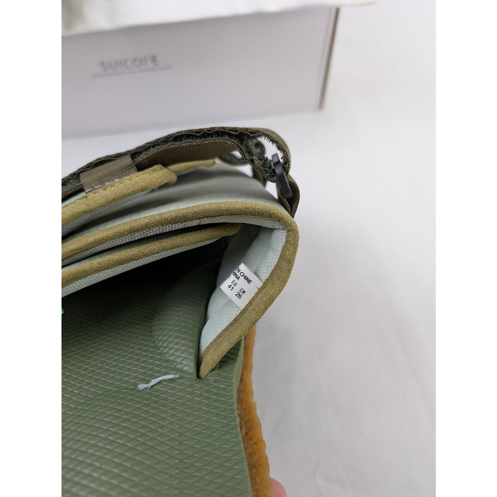 Moncler × Suicoke o1rshd1 Q:2 / Slide Slippers in Green Size US 8 / EU 41 - 20 Thumbnail