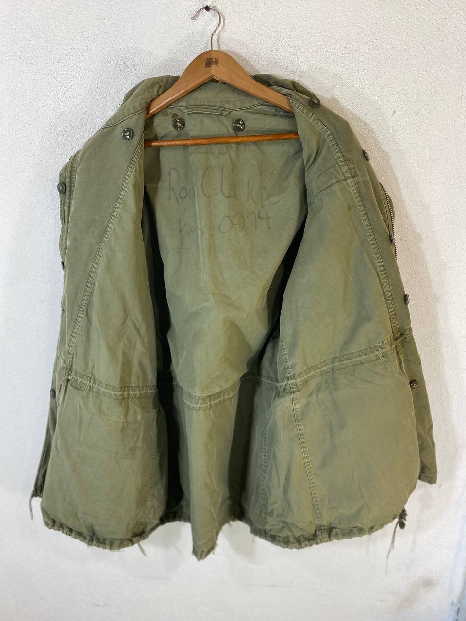 Vintage vintage us army heavy jacket distressed talon zipper Size US XL / EU 56 / 4 - 13 Thumbnail