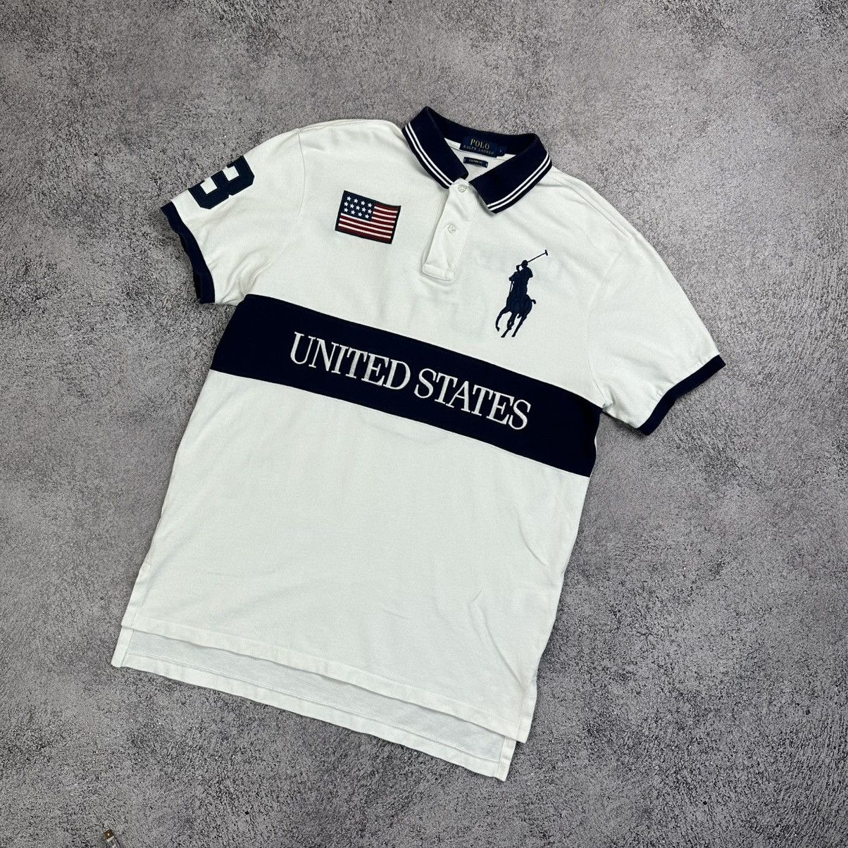 Polo Ralph Lauren Polo Ralph Lauren T-Shirt Polo United States Y2K Chief Keef Size US L / EU 52-54 / 3 - 1 Thumbnail