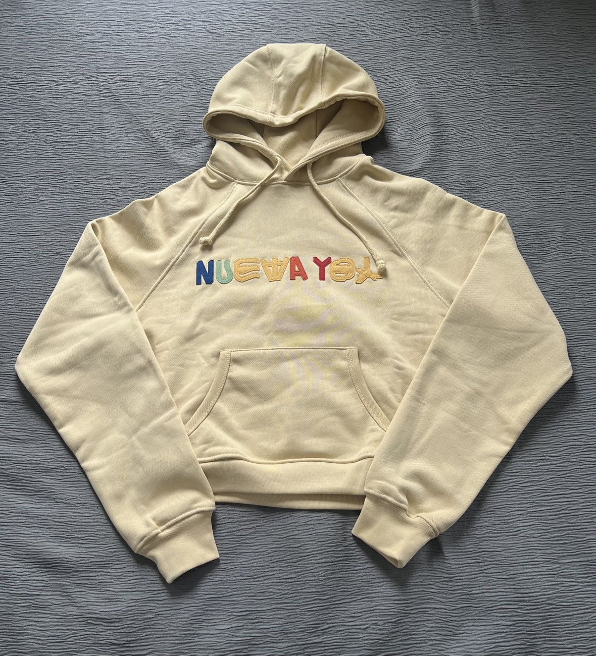 Zara Bad Bunny Zara Nueva Yol Patches Hoodie Sweatshirt Size XS Size US XS / EU 42 / 0 - 1 Thumbnail
