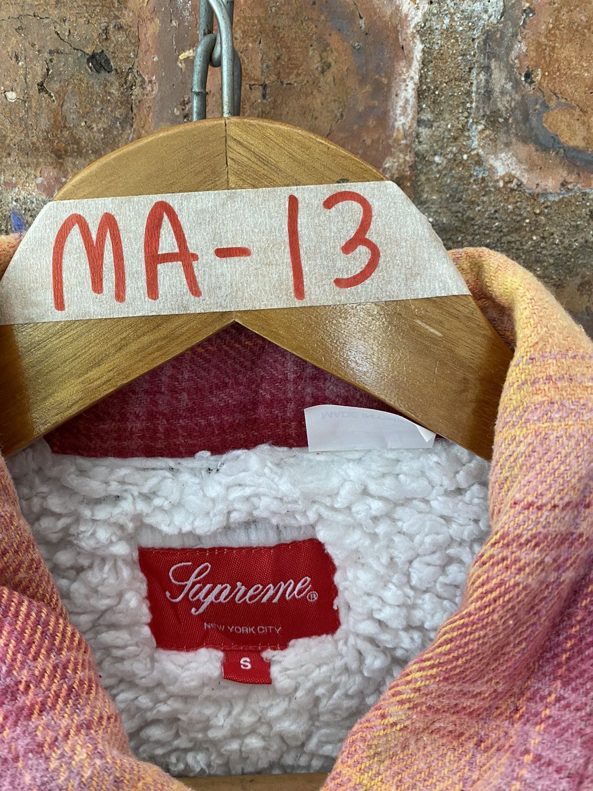 Supreme AW22 Supreme sherpa flannel Jacket Size US M / EU 48-50 / 2 - 10 Thumbnail