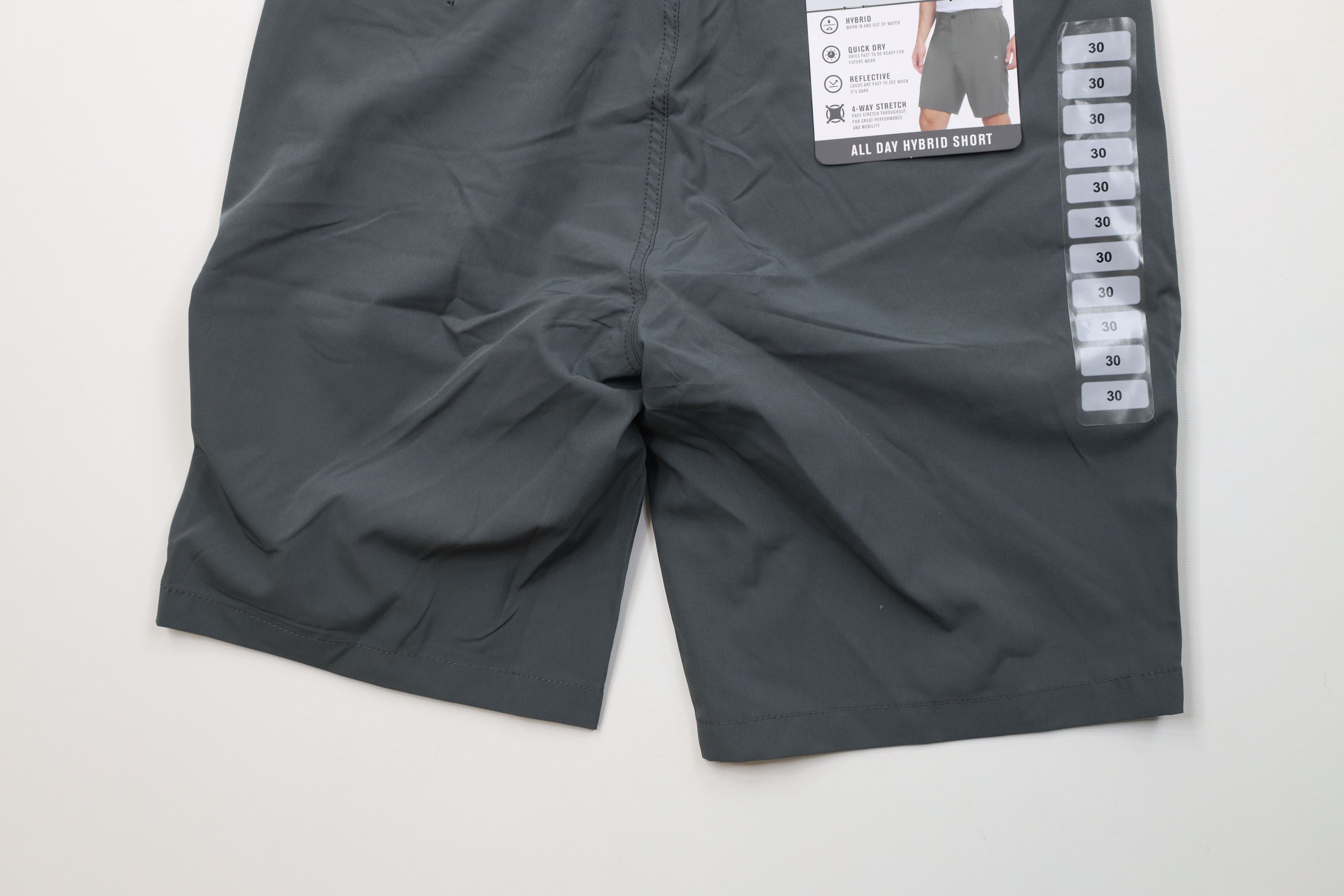 Hurley New Hurley All Day Hybrid Shorts Stretch Gray Reflective Size US 30 / EU 46 - 11 Thumbnail