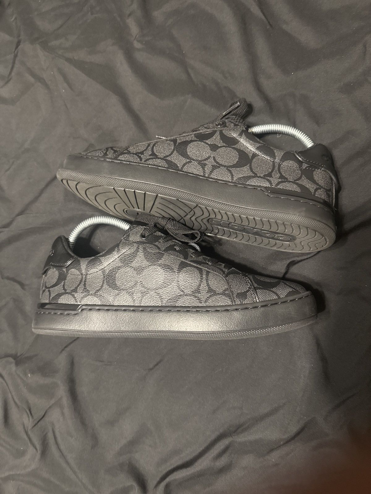 Coach Charcoal/Black low top Coach sneakers Size US 8 / EU 41 - 3 Thumbnail
