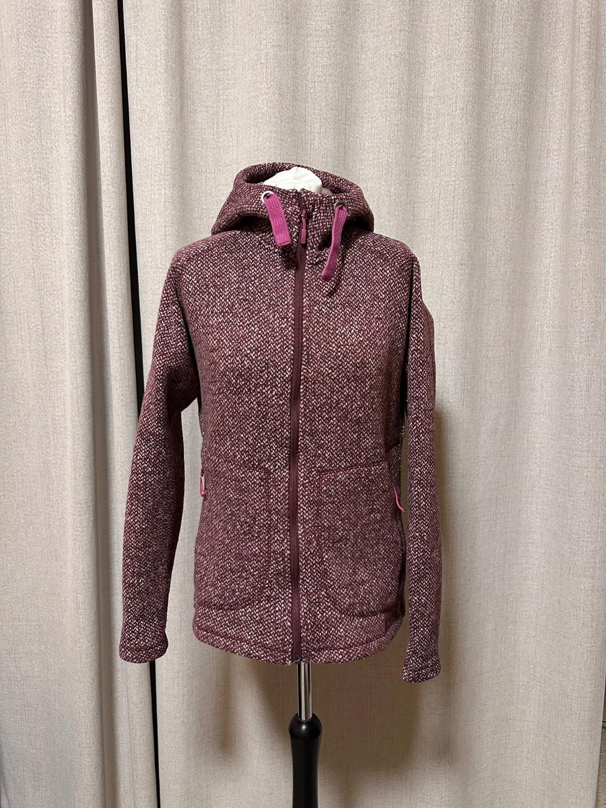 Rab Rab Womens Amy Hoody Red Fleece Chunky Sweater Warm Jacket Size L / US 10 / IT 46 - 1 Thumbnail