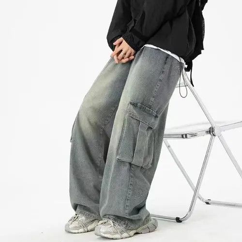 Japanese Brand Tomoko x Erika Light Blue High Street Vintage Casual Jeans Size US 31 - 4 Thumbnail