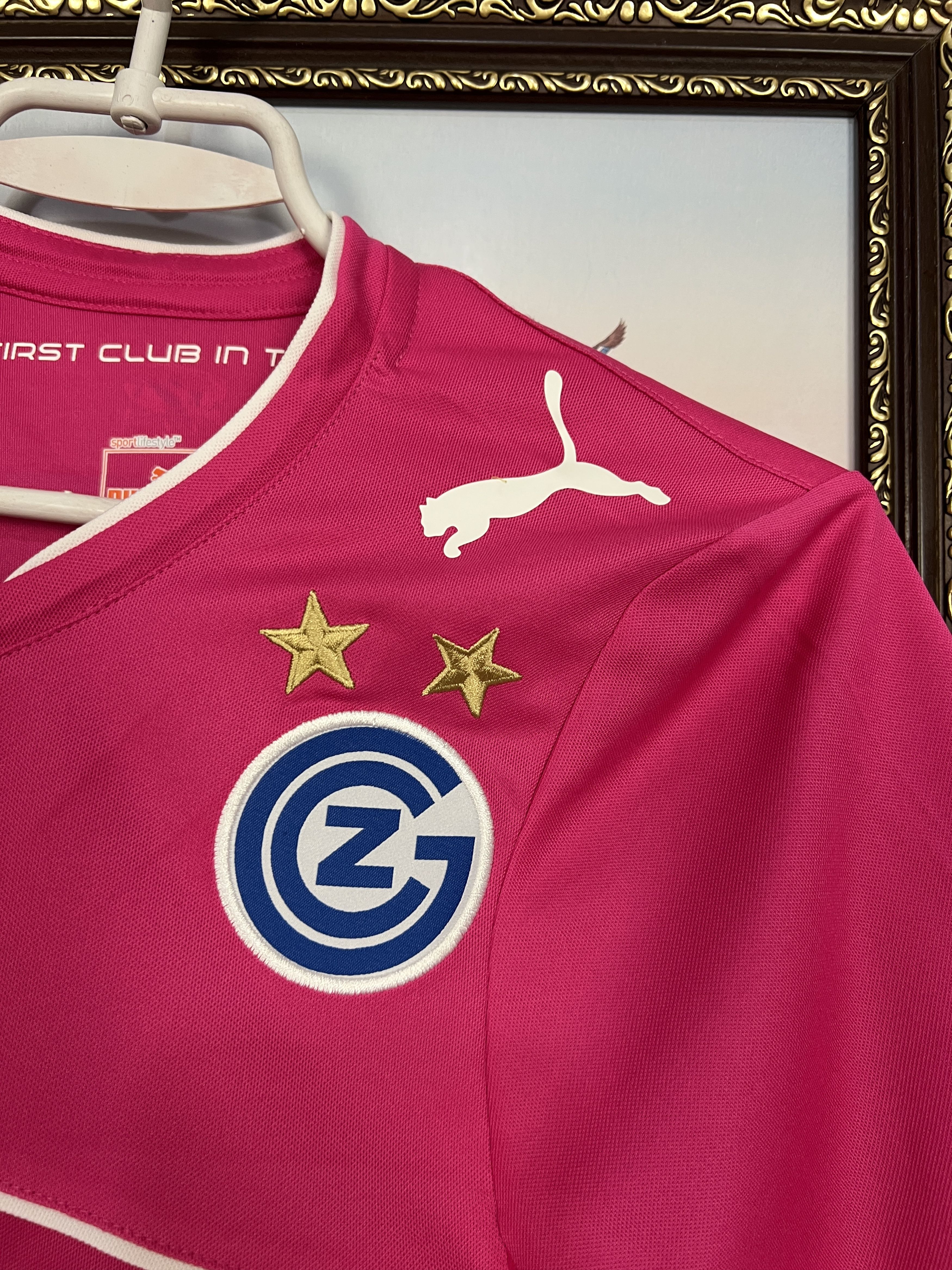Puma Grasshoppers Away football shirt 2013 Soccer #5 Lang Puma Size US S / EU 44-46 / 1 - 4 Thumbnail