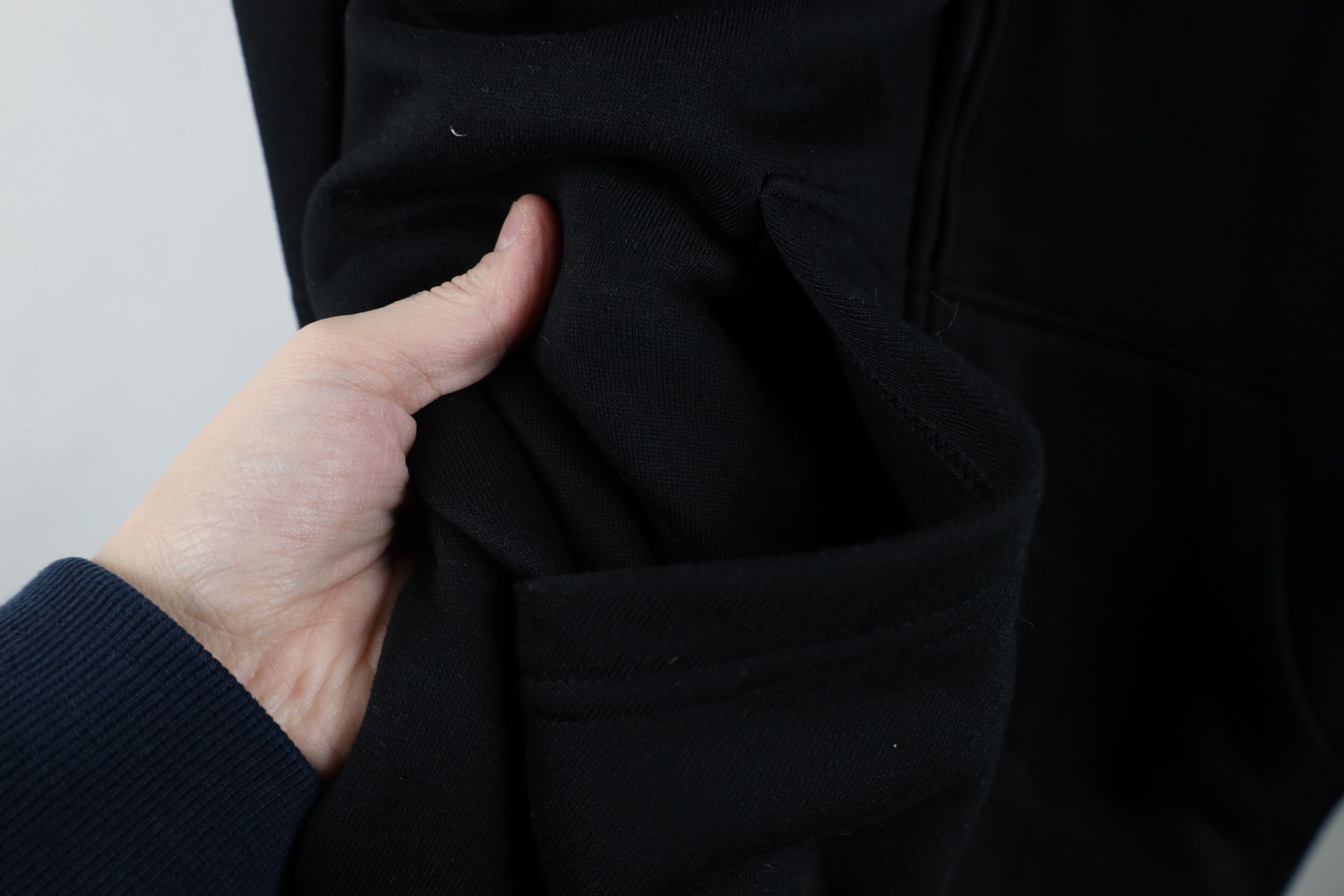 Vintage Deadstock Vintage Y2K Streetwear Full Zip Hoodie Black Size US XXL / EU 58 / 5 - 8 Thumbnail