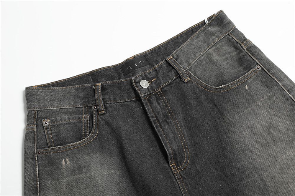 Japanese Brand × Jean Men's washed punk distressed gradient denim shorts Size US 32 / EU 48 - 4 Thumbnail