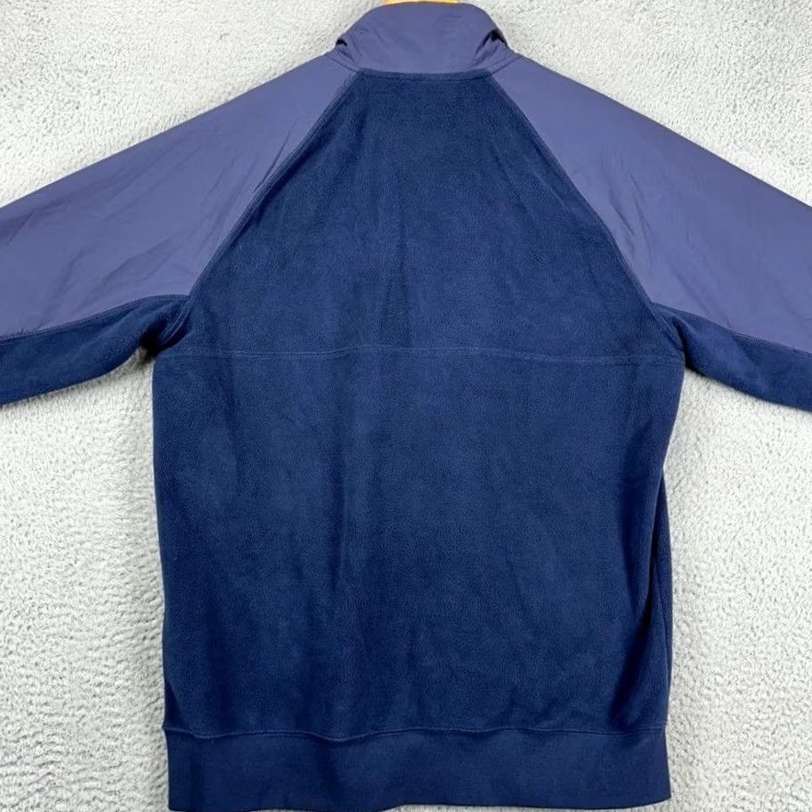 Nike Nike Fleece Sweatshirt Mens Medium Blue Purple Colorblock Quarter Zip Pullover Size US M / EU 48-50 / 2 - 3 Thumbnail