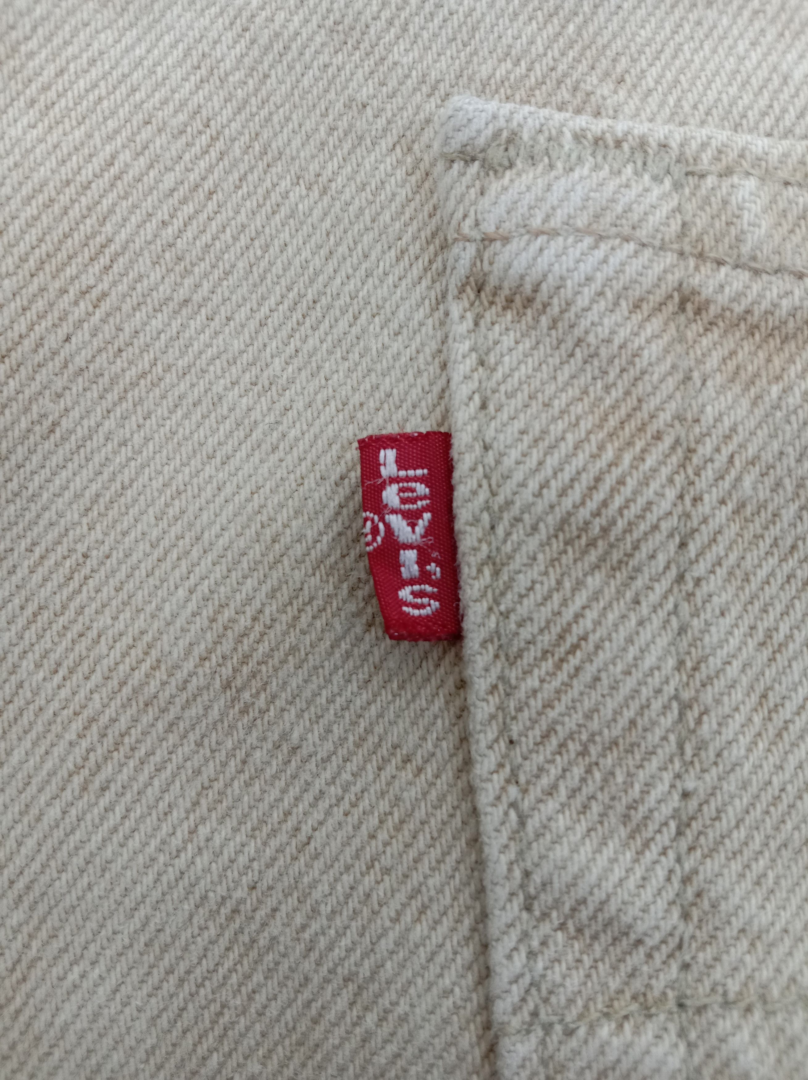 Levi's Vintage 90s Levi's 550 Jeans Faded Khaki Denim Size US 34 / EU 50 - 11 Thumbnail