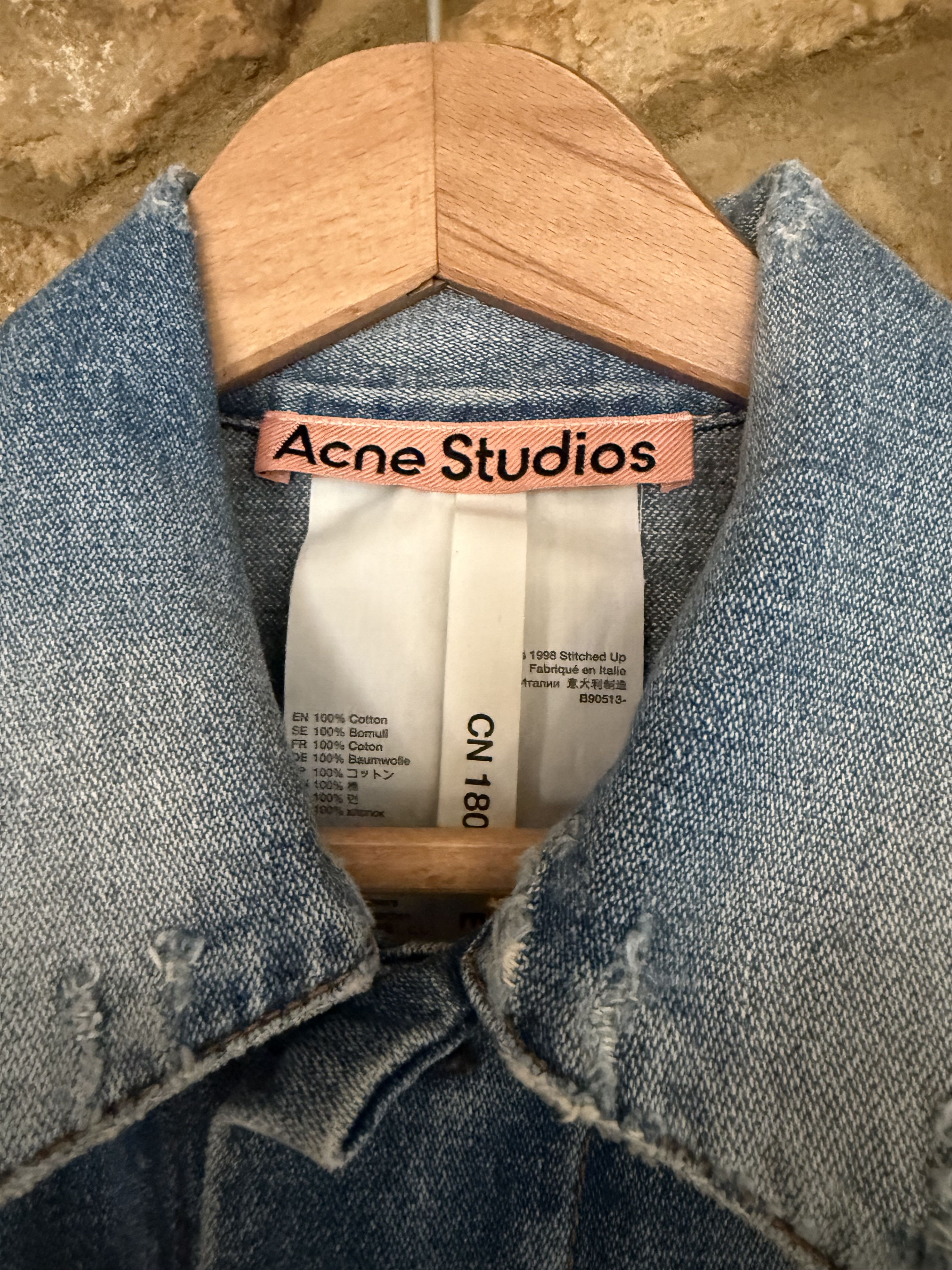 Acne Studios Men’s ACNE Denim Jacket Size US S / EU 44-46 / 1 - 2 Thumbnail