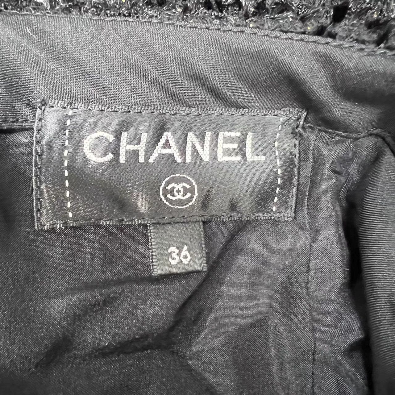Chanel Chanel Tweed Shimmer Tassel Skirt K12 Size 26" / US 2 / IT 38 - 5 Thumbnail