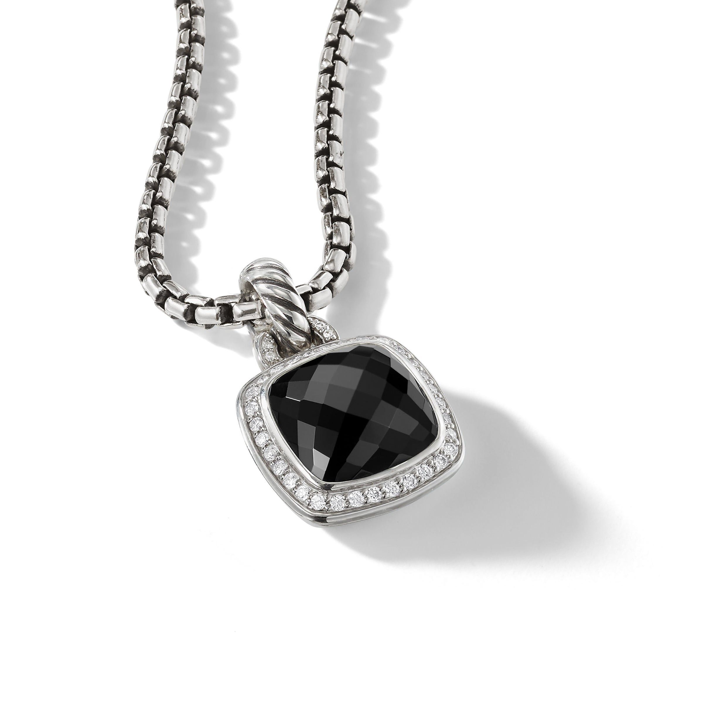 David Yurman o1w1db10526 D12308D Size:7/ Pendant in Silver with Diamond Size ONE SIZE - 2 Thumbnail
