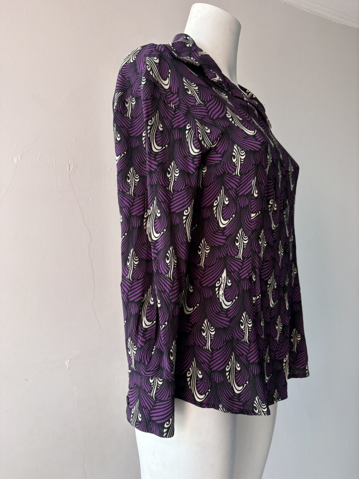 Vintage Vakko shirt Size L / US 10 / IT 46 - 13 Thumbnail