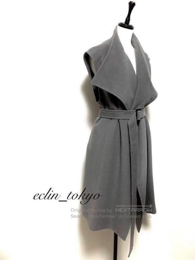Hermes Hermes Long cashmere sleeveless coat Size M / US 6-8 / IT 42-44 - 3 Thumbnail