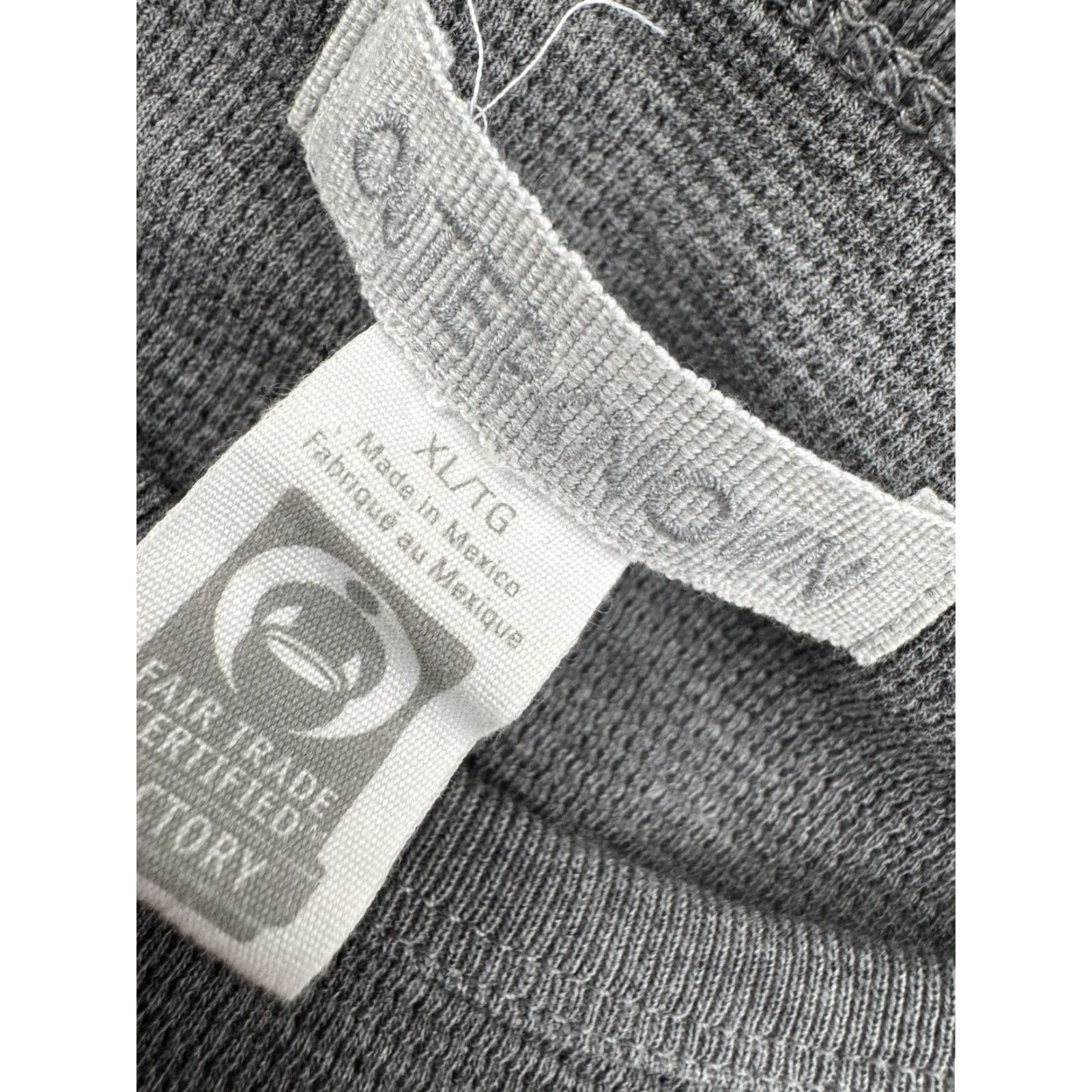 Outerknown Outerknown Thermal Mens XL Pullover Sweatshirt Gray Size US XL / EU 56 / 4 - 4 Thumbnail