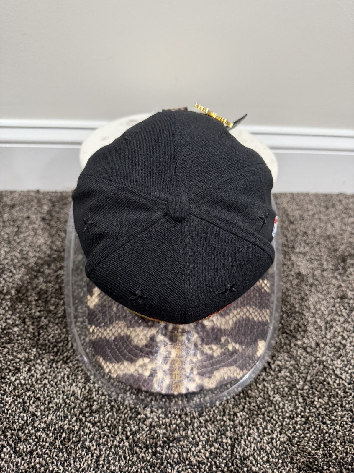 Just Don × Mitchell & Ness Just Don Mitchell & Ness Philadelphia 76er Exotic Python Hat Size ONE SIZE - 5 Thumbnail