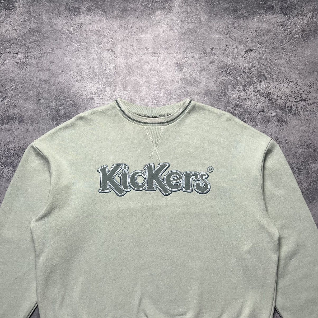 Kickers × Vintage Vintage Kickers Big Logo Sweatshirt Streetwear Y2K Size US S / EU 44-46 / 1 - 2 Thumbnail