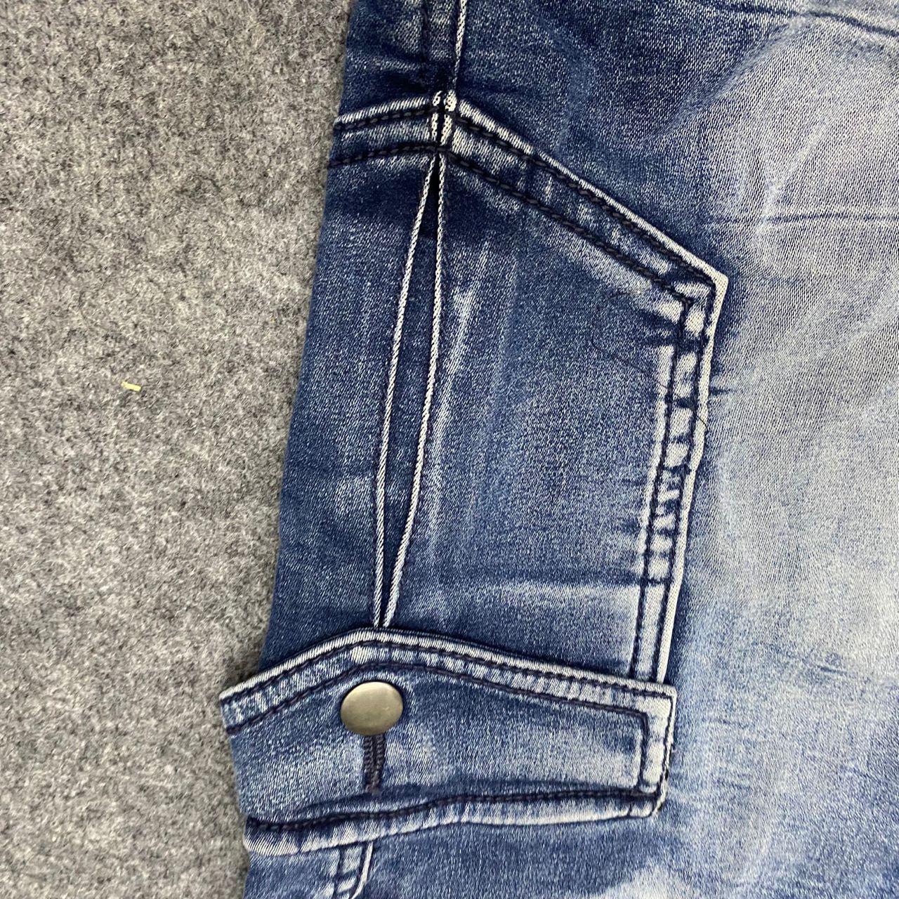 semanticdesign Vintage Semantics Designs Cargo Denim Pants Size US 33 - 10 Thumbnail