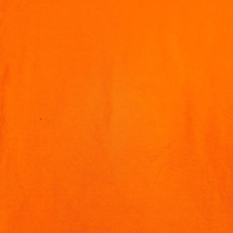 Vintage VINTAGE Halloween T Shirt Mens Size Large Orange 90s Black Cat Bats Spiderweb Size US L / EU 52-54 / 3 - 6 Thumbnail