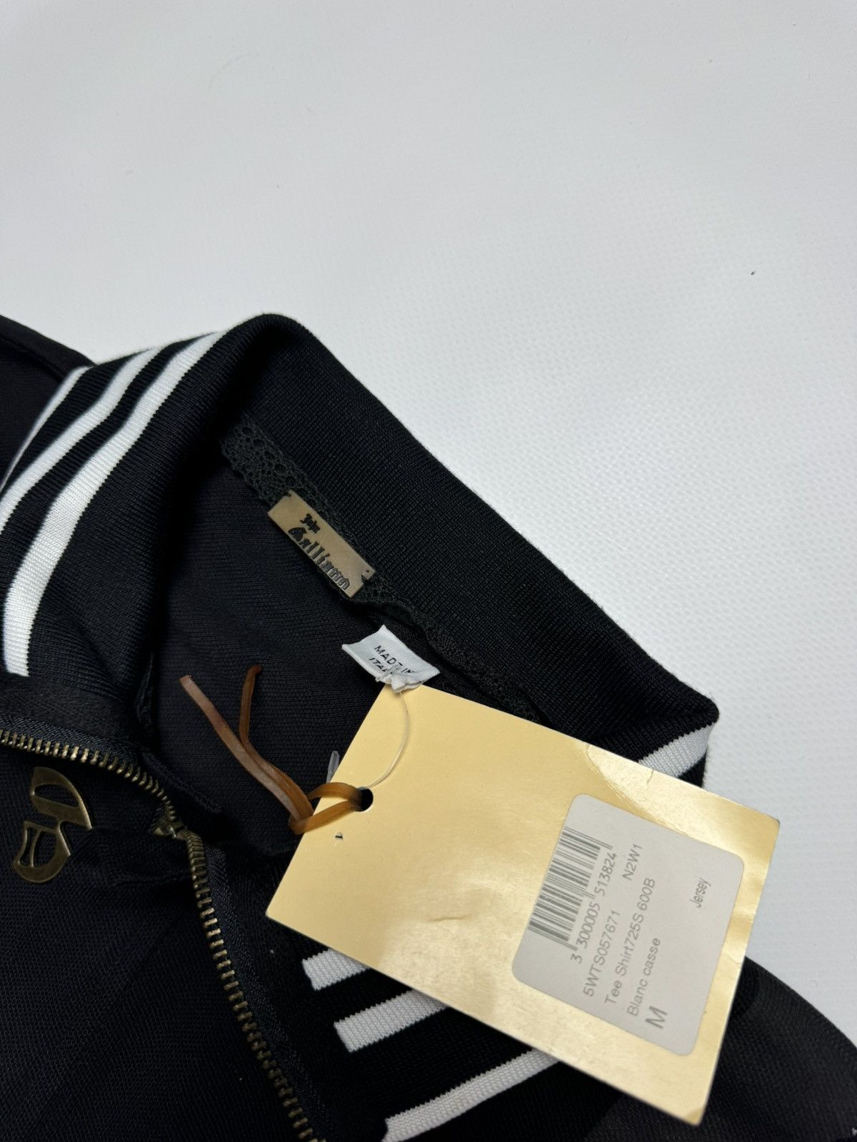 John Galliano 2008 John Galliano Rare NEW Polo T-Shirt Size US M / EU 48-50 / 2 - 9 Thumbnail