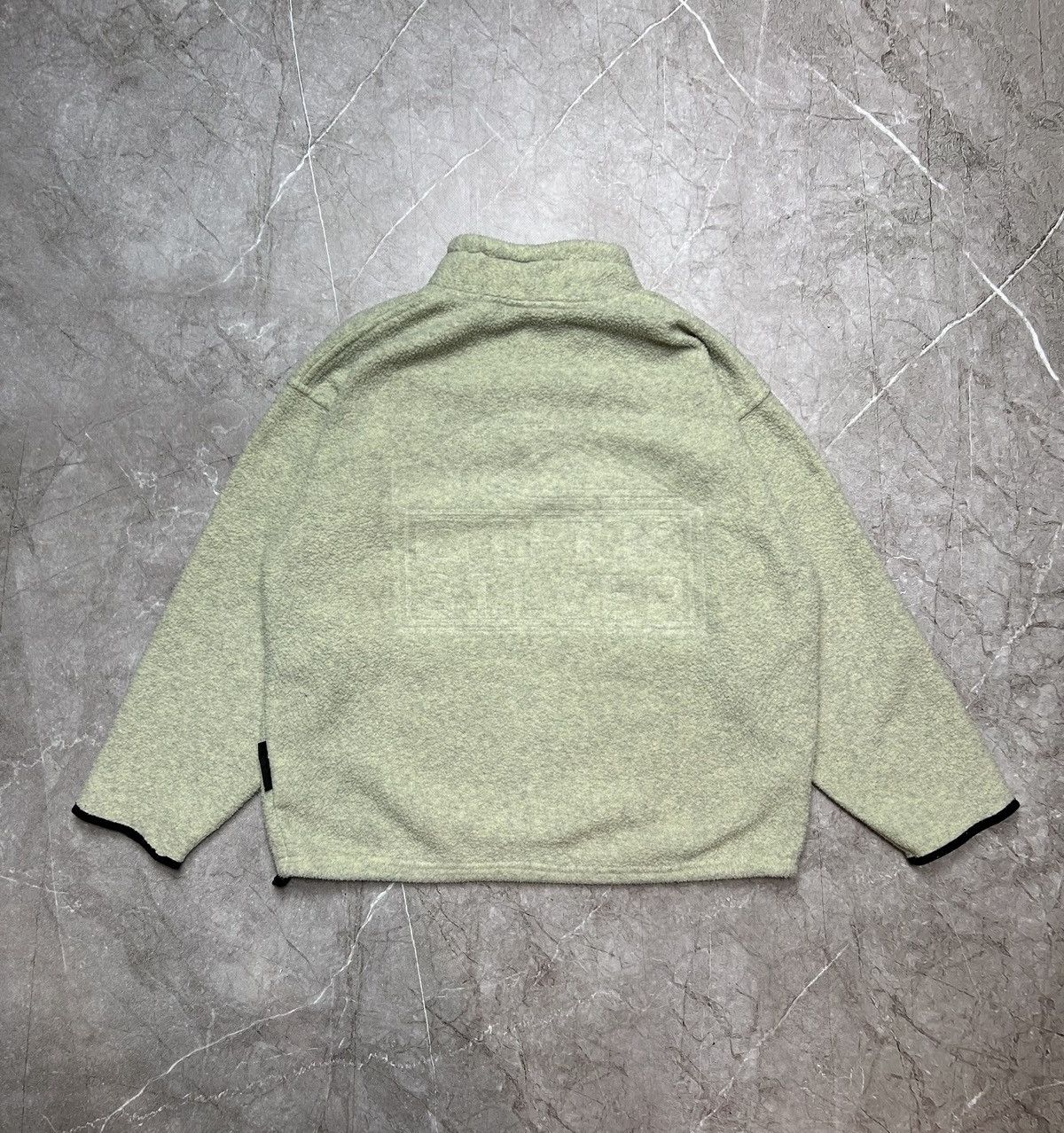 Quiksilver × Vintage Vintage Quikcsilver Grey Polar Fleece 1/4 Zip Sweatshirt Size US S / EU 44-46 / 1 - 2 Thumbnail
