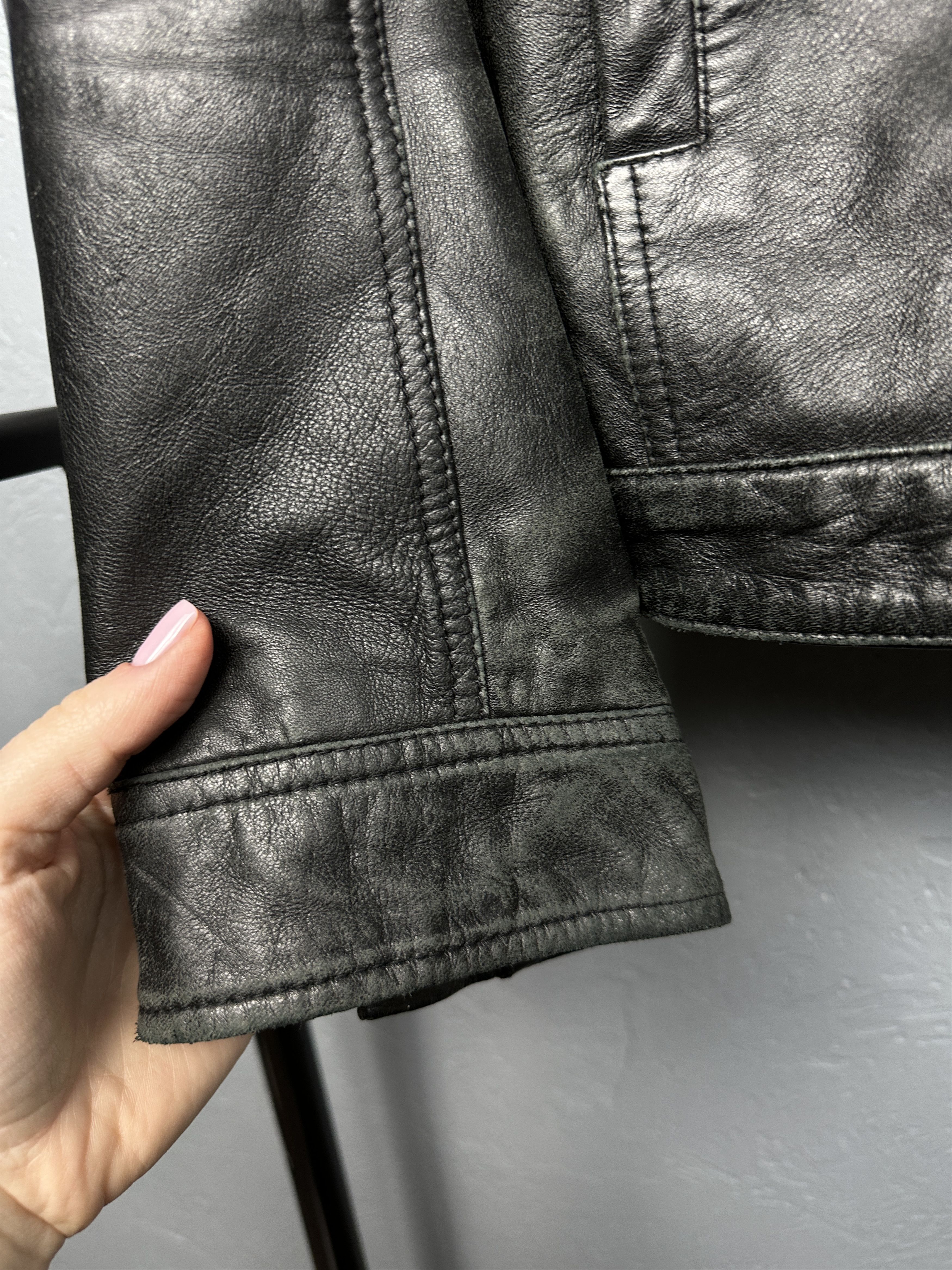 Diesel Diesel Mens Leather Jacket Size US XXL / EU 58 / 5 - 3 Thumbnail