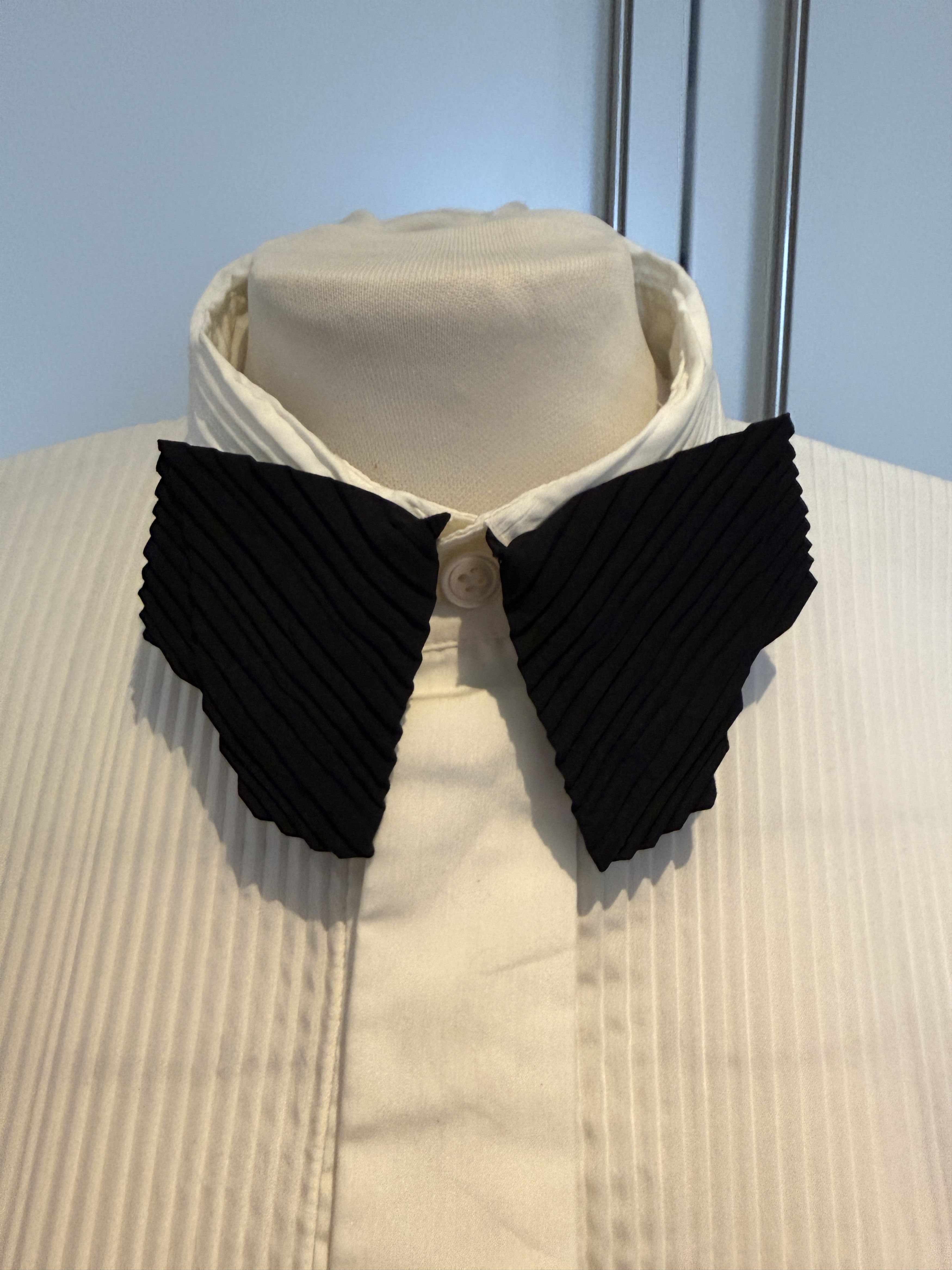 Issey Miyake Issey Miyake 1991 Archival Sculptural Pleated Circle Blouse Size M / US 6-8 / IT 42-44 - 3 Thumbnail