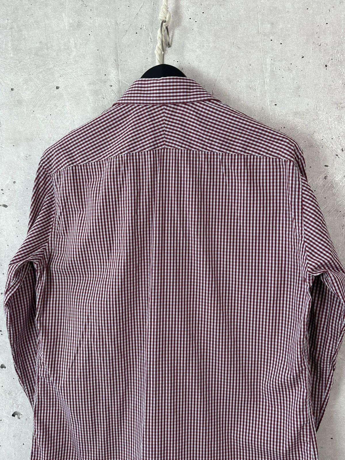 Paul Smith Paul Smith Classic Fit Check Made in Italy Long Sleeve Shirt Size US L / EU 52-54 / 3 - 6 Thumbnail