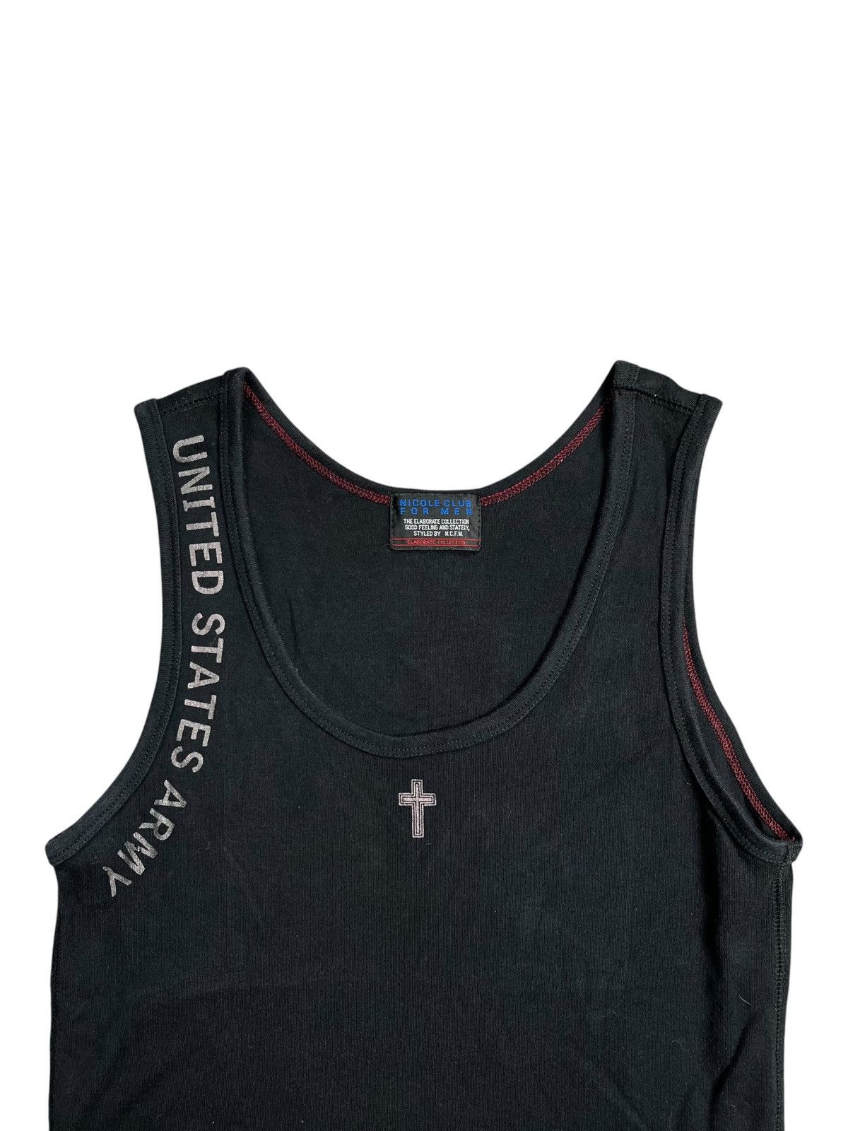 14th Addiction 2000s Nicole Club - Cross Tank Top Size US M / EU 48-50 / 2 - 2 Thumbnail