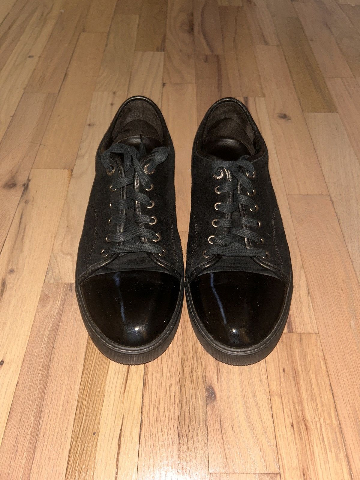 Lanvin Lanvin DBB1 Black Suede Size US 9 / EU 42 - 1 Thumbnail