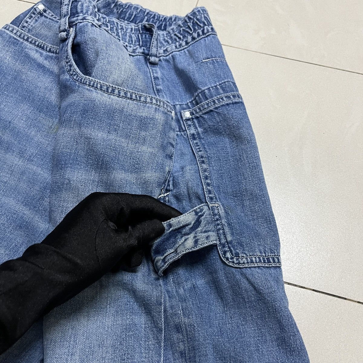 Japanese Brand × Jean × Vintage RNA Baggy Carpenter Lightweight Jeans Size US 27 - 14 Thumbnail