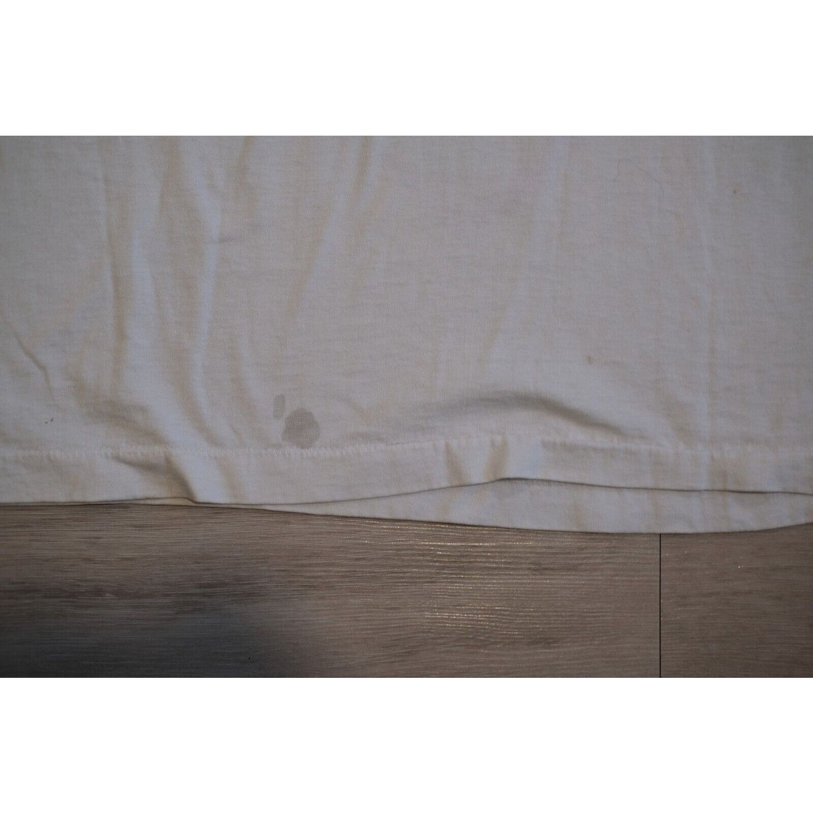 Fruit Of The Loom Vintage 1995 Fruit of Loom Freak Nic 95 Shirt Large White Size US L / EU 52-54 / 3 - 9 Thumbnail
