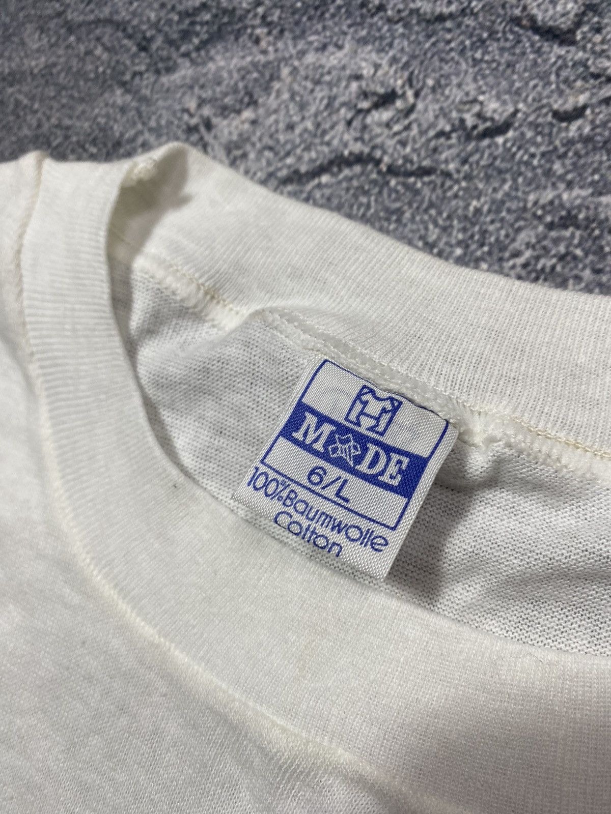 Band Tees × Mtv Vintage 1984 Eurovision WDR Canes Tshirt Size US M / EU 48-50 / 2 - 7 Thumbnail