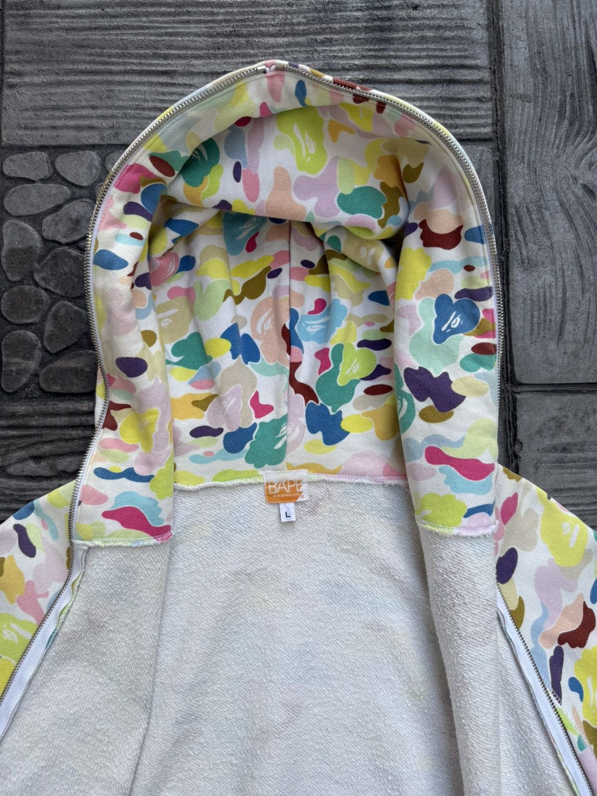 Bape OG 2000s BAPE Candy Camo Fullzip Hoodie Nigo Era "L" Size US L / EU 52-54 / 3 - 11 Thumbnail
