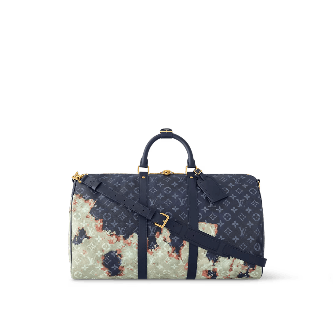 Louis Vuitton LOUIS VUITTON BAG DUFFLE TRAVEL KEEPALL MONOGRAM LOGO ...