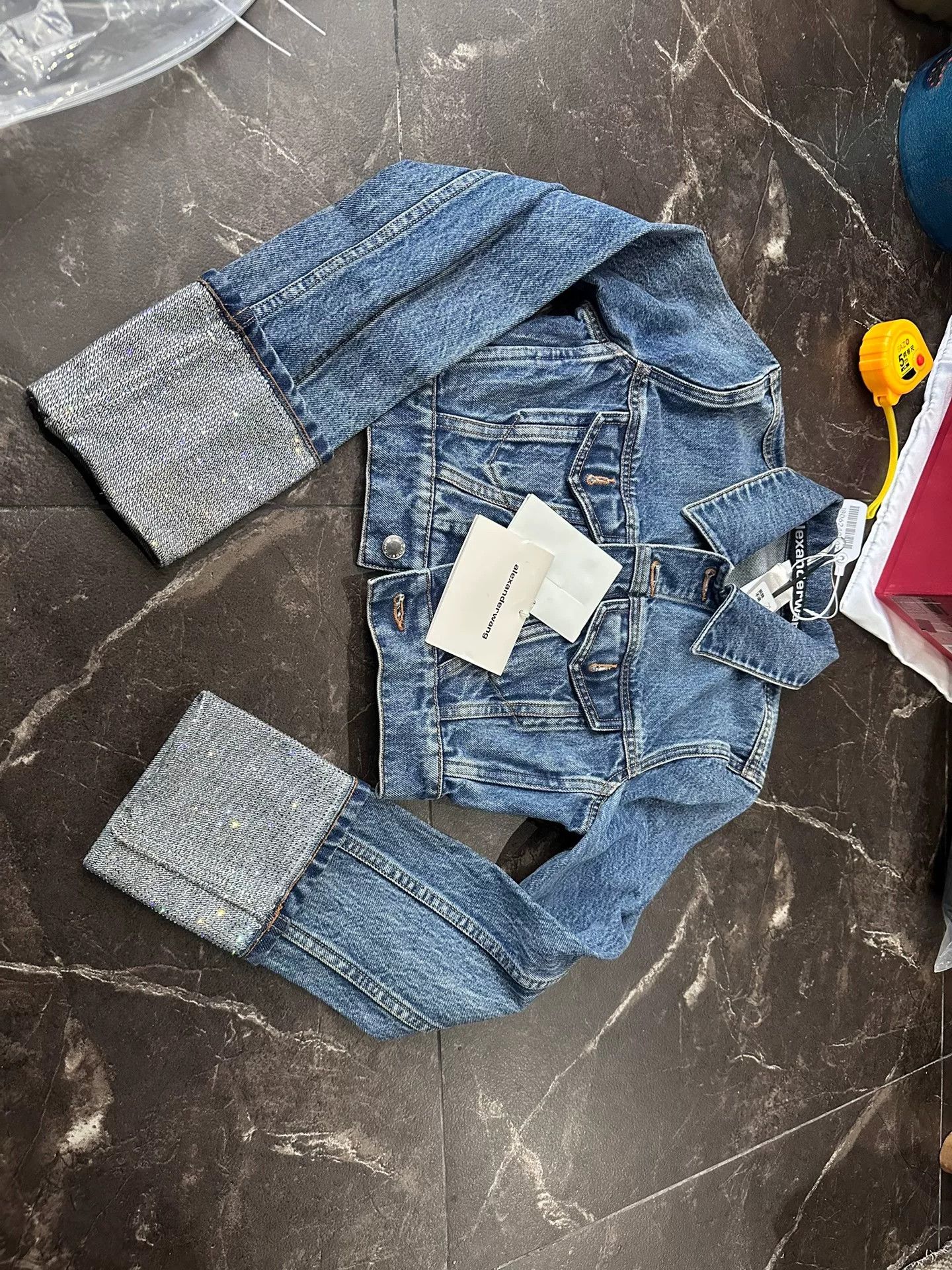 Alexander Wang Alexander Wang Denim Short Jacket Size XS / US 0-2 / IT 36-38 - 1 Thumbnail