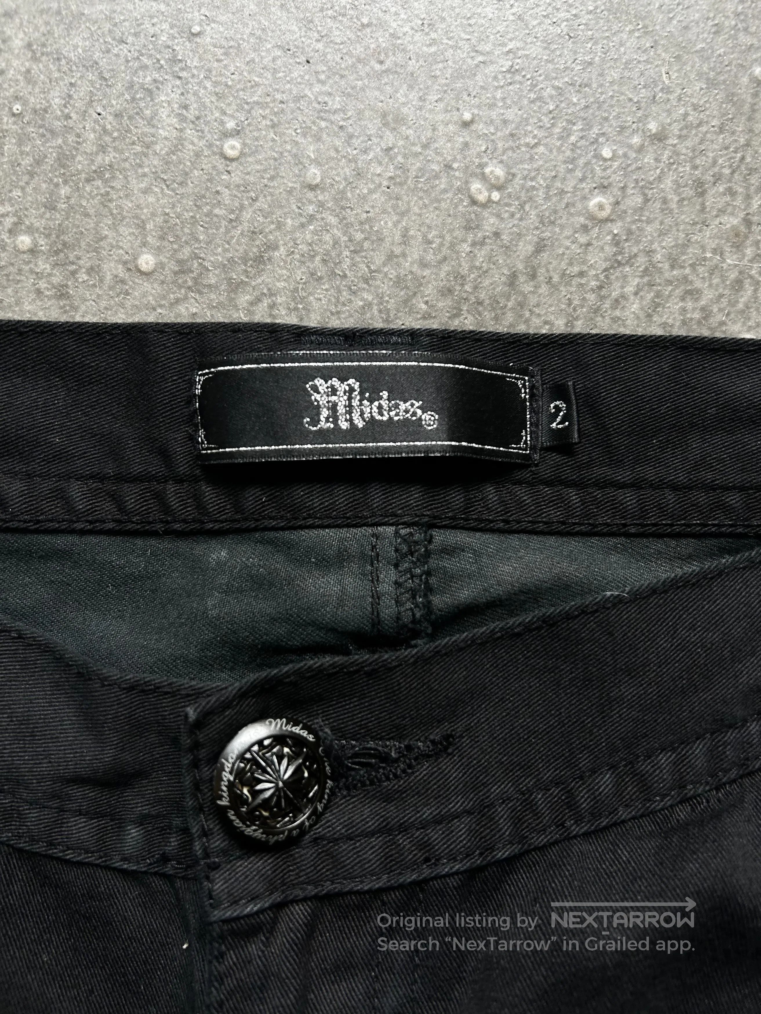 Vintage MIDAS Early Four-Chain Cargo Pants. Size US 44 / EU 60 - 8 Thumbnail