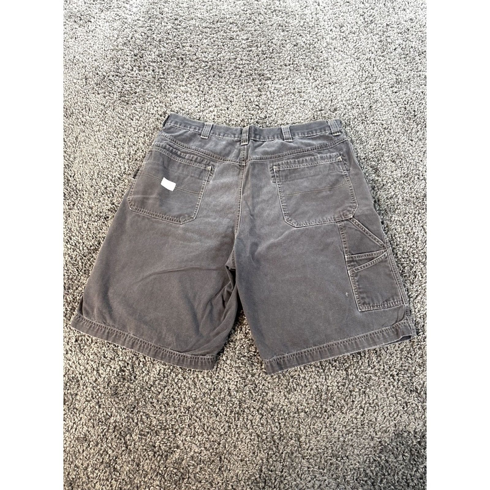 Old Navy Vintage Old Navy Painters Carpenter Shorts Mens 38 Work Gray Faded Skate 90s Size US 38 / EU 54 - 2 Thumbnail