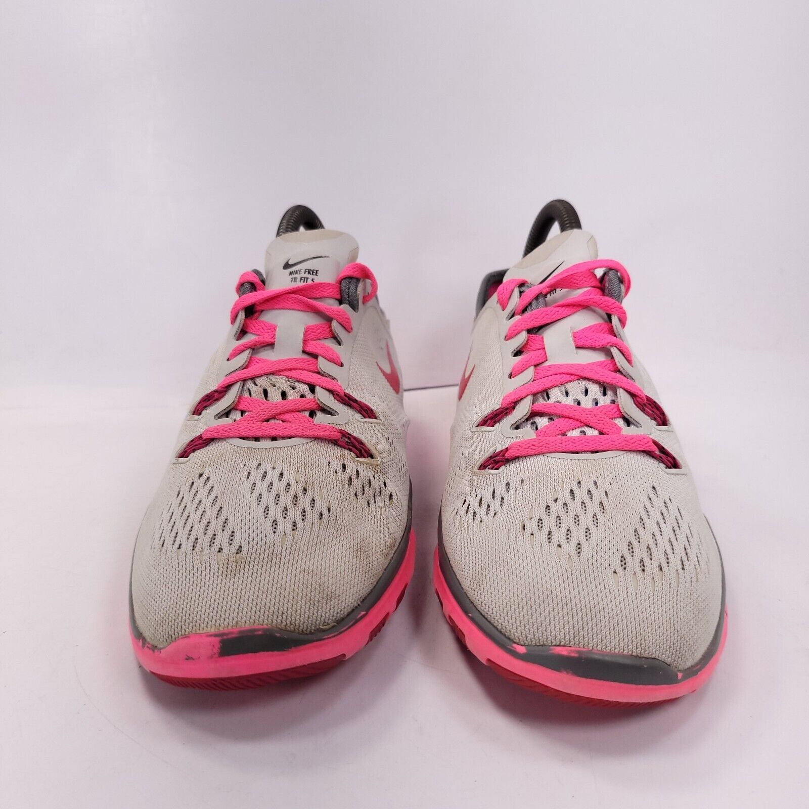 Nike Nike Free TR Fit 5 Shoe Womens Size 6.5 718932-004 Gray Pink Size US 6.5 / IT 36.5 - 2 Thumbnail