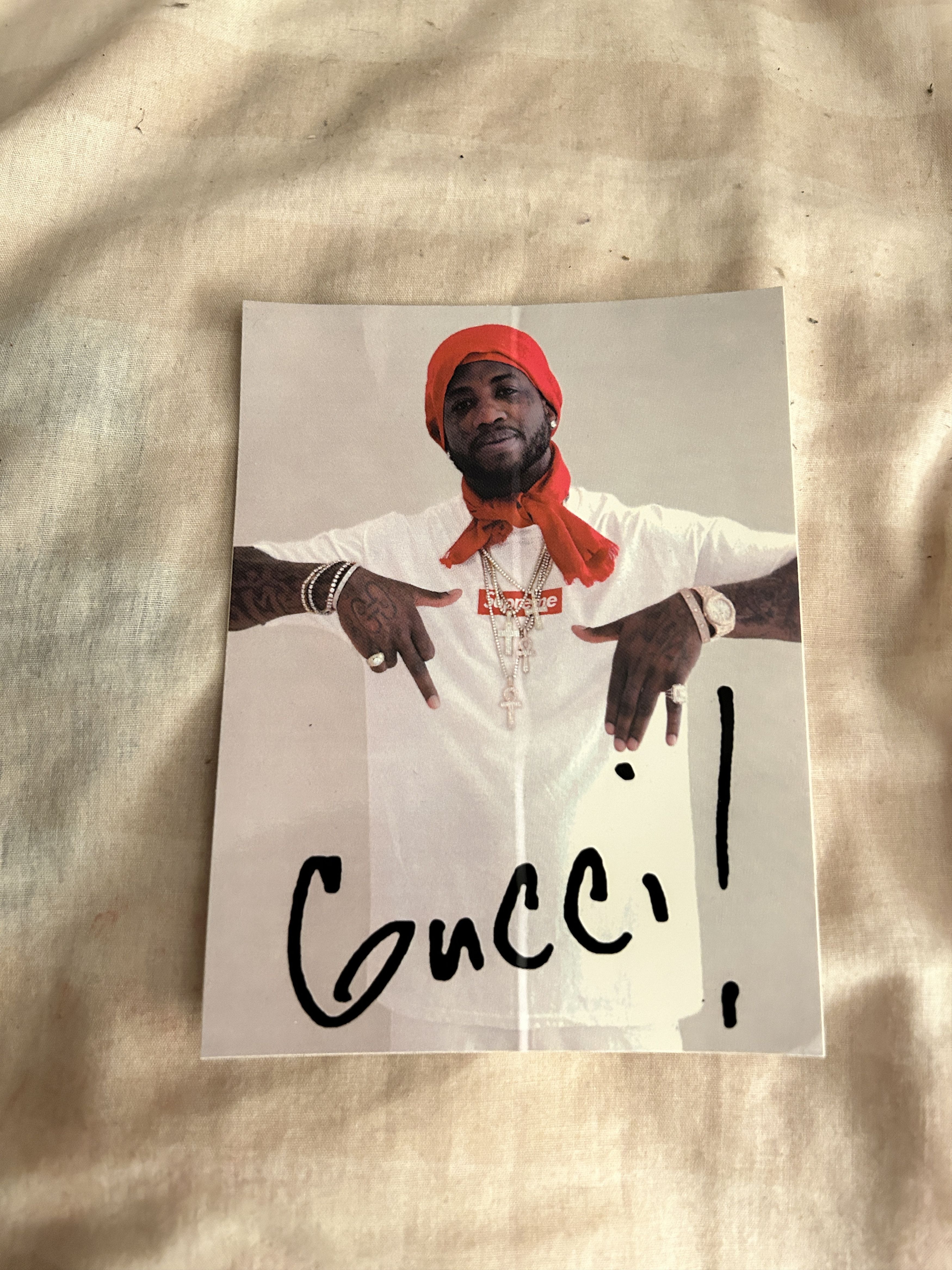 Supreme Supreme Gucci Mane Sticker Size ONE SIZE - 2 Thumbnail