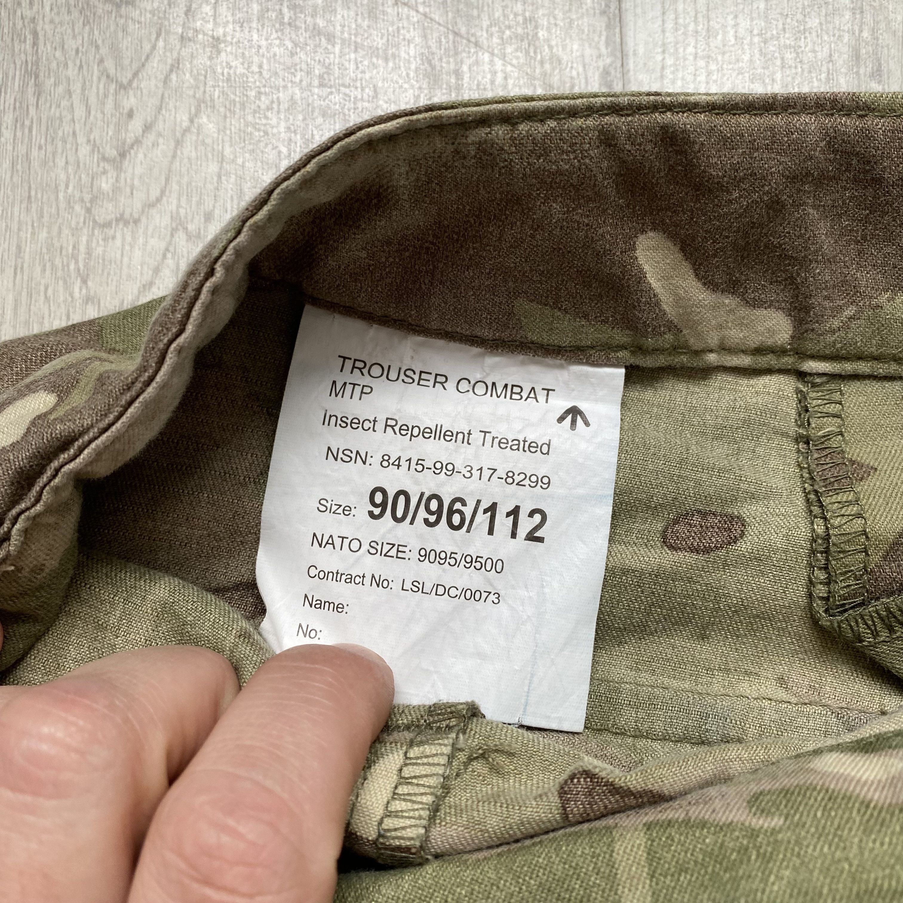 Japanese Brand Camouflage Vinage 00s cargo Combat Cargo Pants USA army Size US 34 / EU 50 - 7 Thumbnail