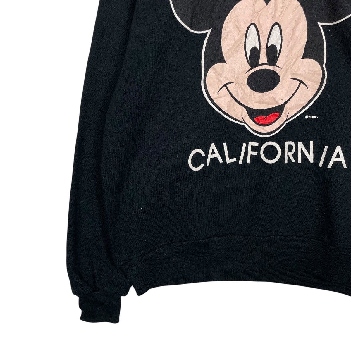 Velva Sheen Vintage 90s Muckey Mouse Sweatshirt Size US L / EU 52-54 / 3 - 3 Thumbnail