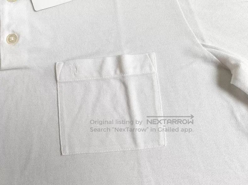 Hermes Hermes Men's short-sleeve Polo shirt, 100% cotton Size US M / EU 48-50 / 2 - 6 Thumbnail