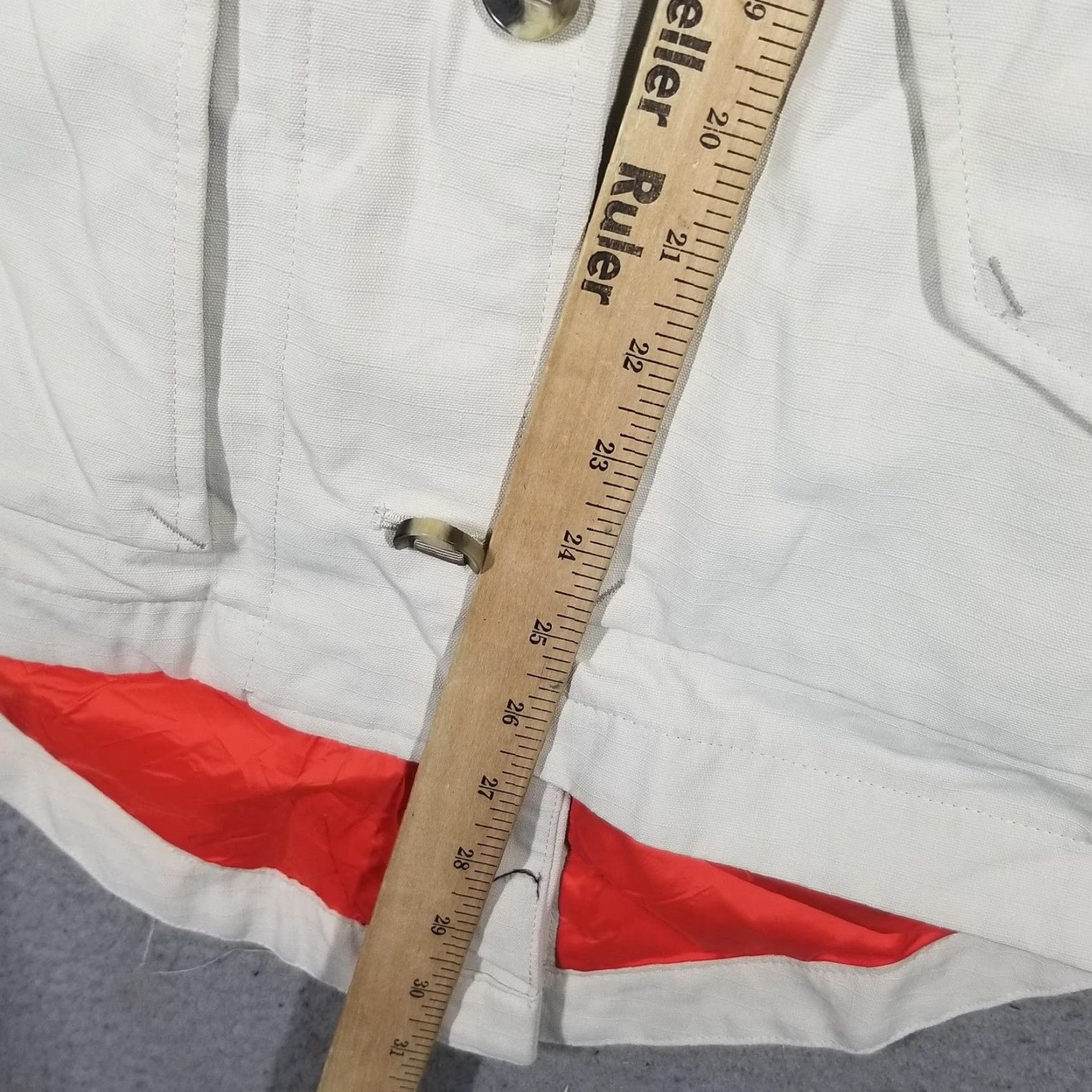 Mountain Hardwear Mountain Hardwear Parka Jacket Womens Medium White Hooded Lined Pockets Outdoor Size M / US 6-8 / IT 42-44 - 5 Thumbnail