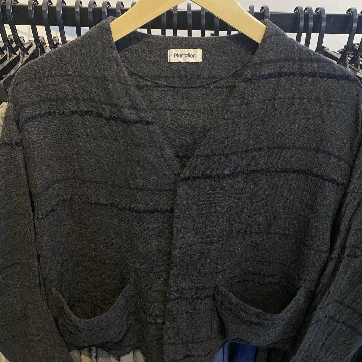 Issey Miyake Plantation by issey miyake cardigan flannel materials Size M / US 6-8 / IT 42-44 - 4 Thumbnail